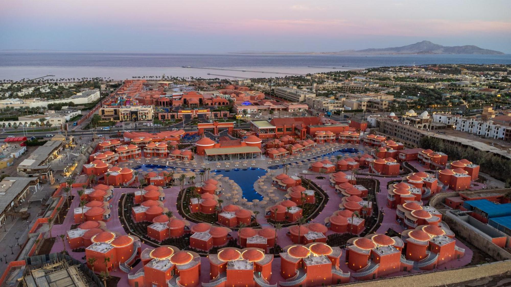 Pickalbatros Laguna Club Resort Sharm El Sheikh 外观 照片 Aerial view of the resort