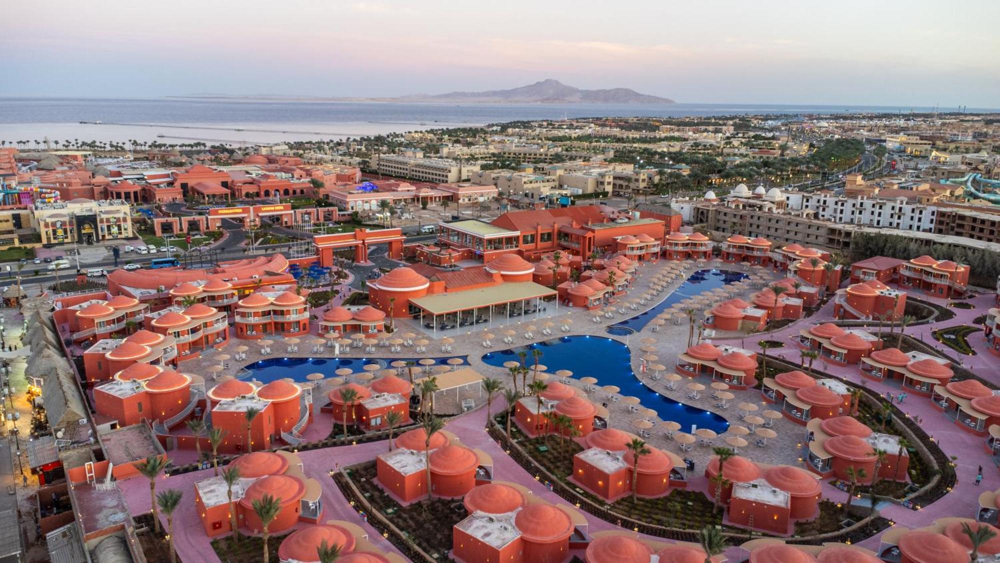 Pickalbatros Laguna Club Resort Sharm El Sheikh 外观 照片 Aerial view of the resort