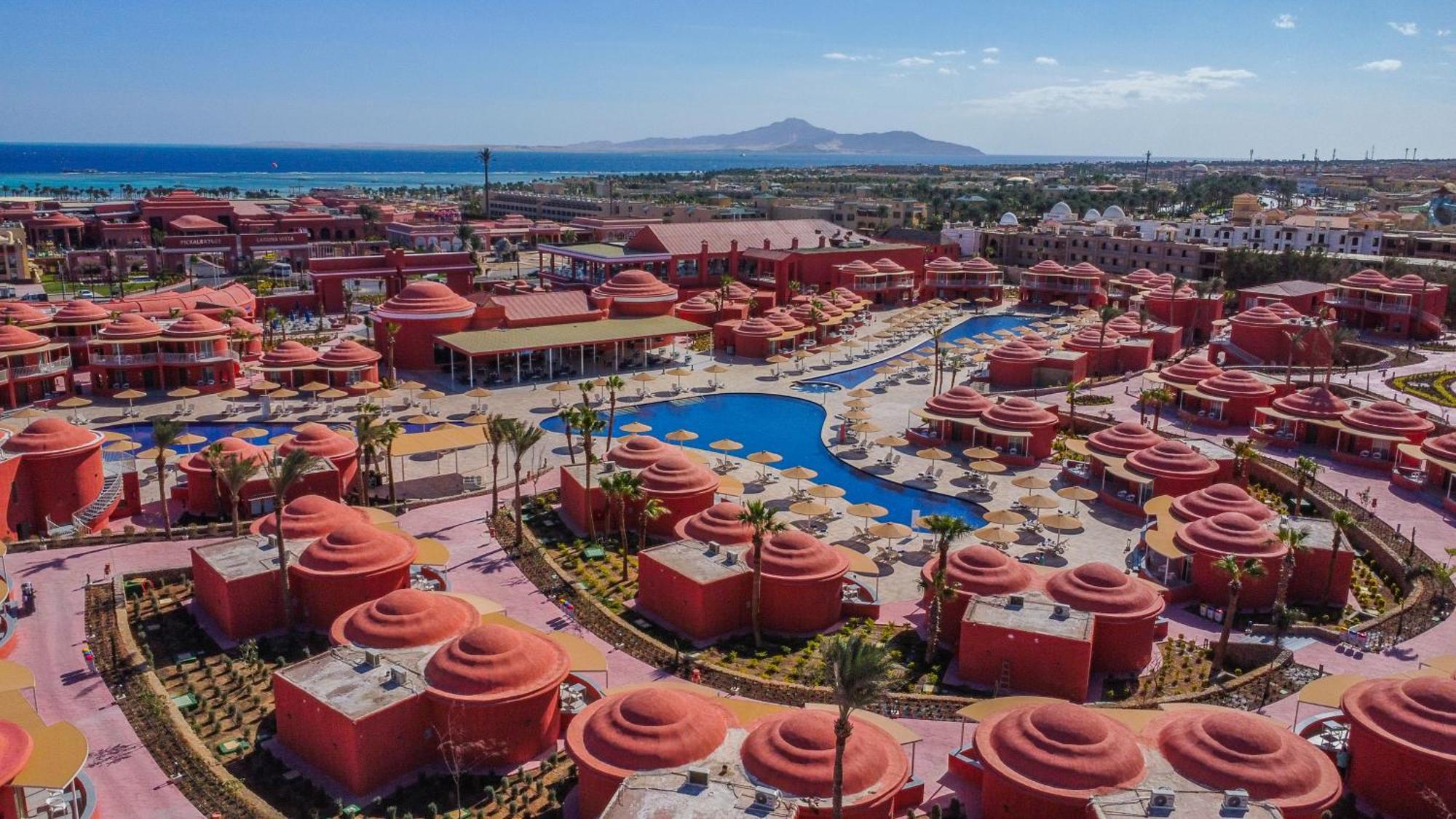Pickalbatros Laguna Club Resort Sharm El Sheikh 外观 照片 Aerial view of the resort
