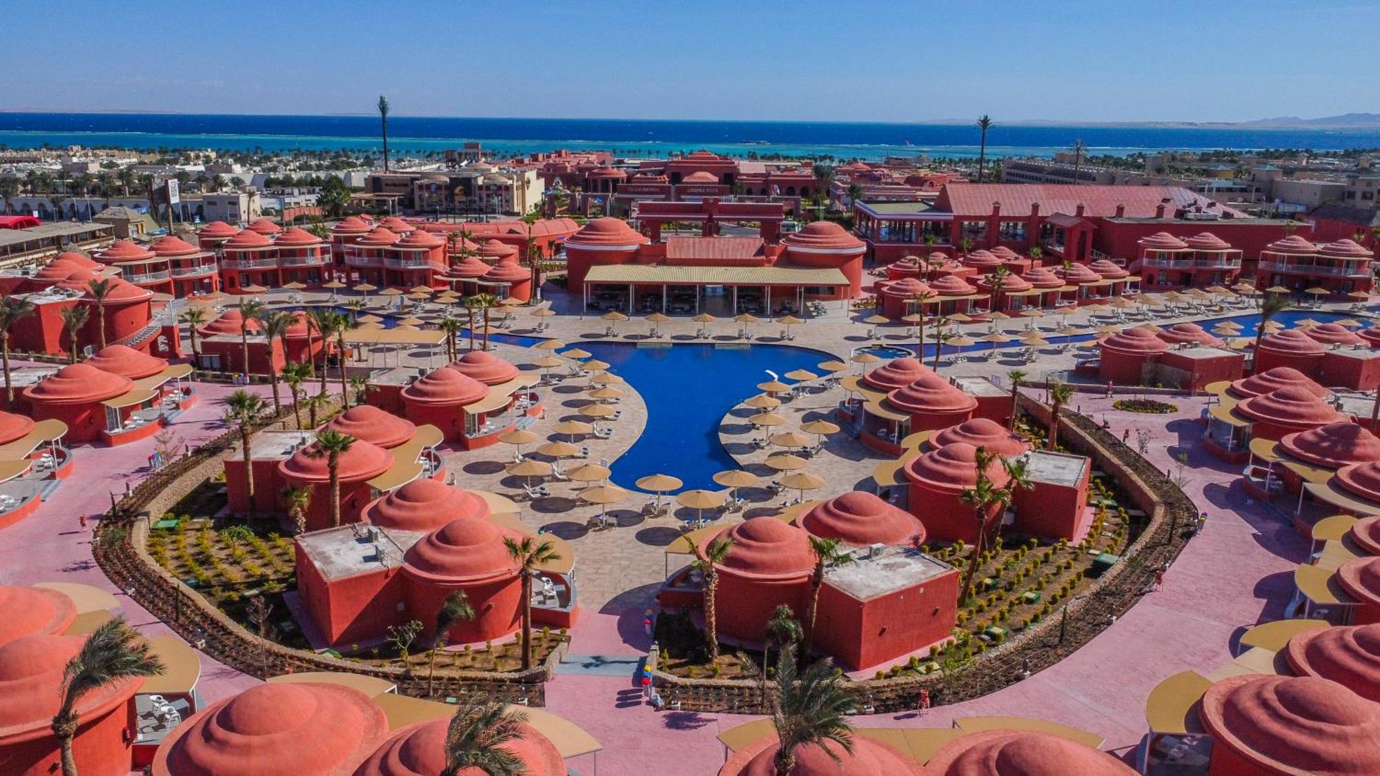 Pickalbatros Laguna Club Resort Sharm El Sheikh 外观 照片 Aerial view of the resort