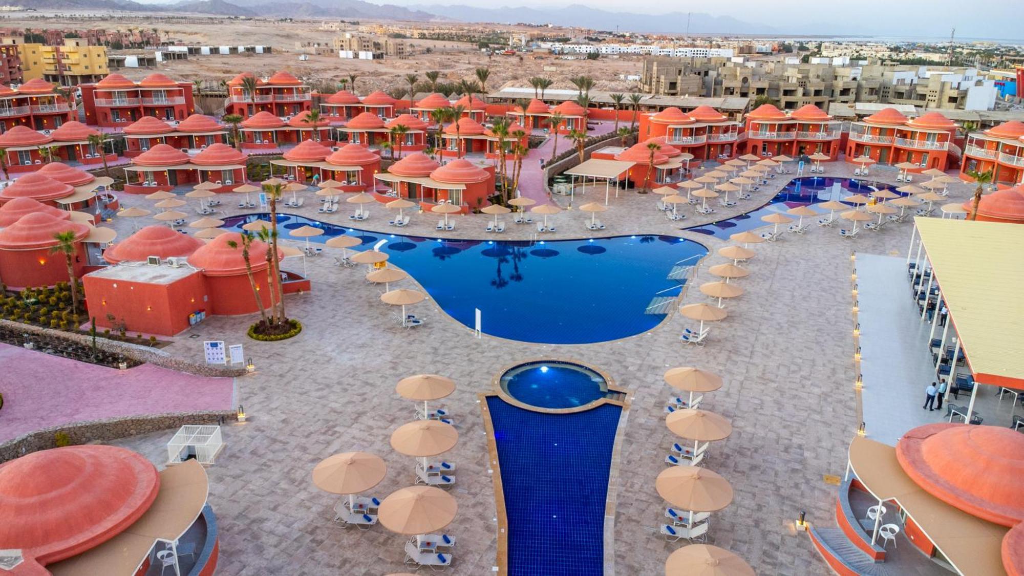 Pickalbatros Laguna Club Resort Sharm El Sheikh 外观 照片 Aerial view of the resort