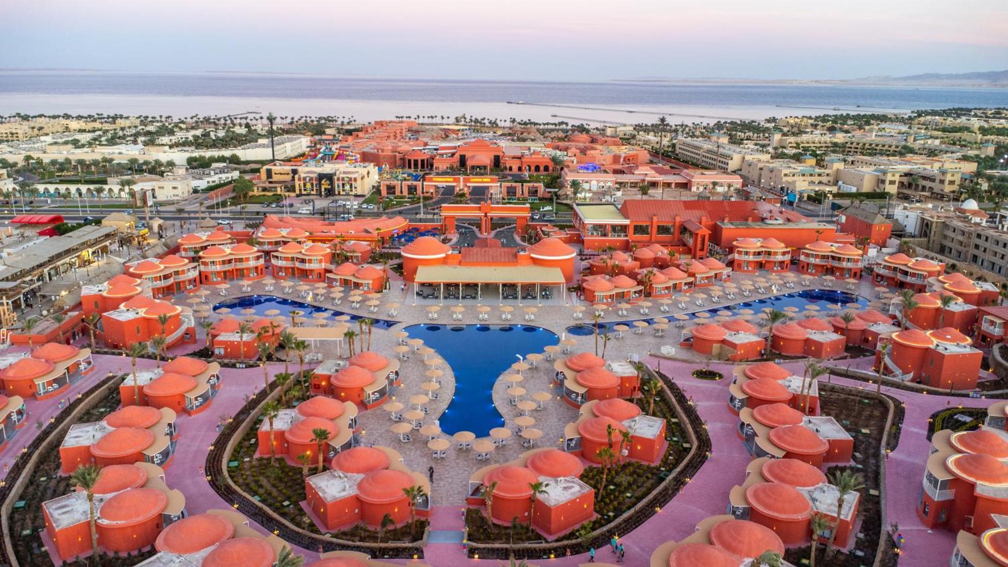 Pickalbatros Laguna Club Resort Sharm El Sheikh 外观 照片 Aerial view of the resort