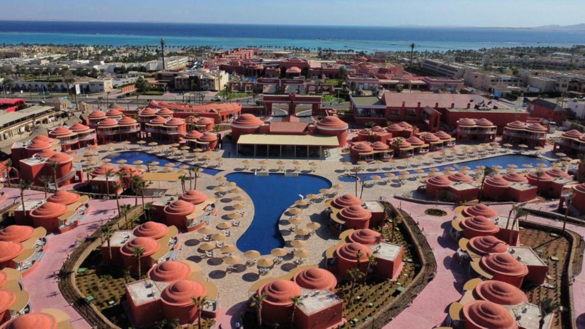 Pickalbatros Laguna Club Resort Sharm El Sheikh 外观 照片 Aerial view of the resort